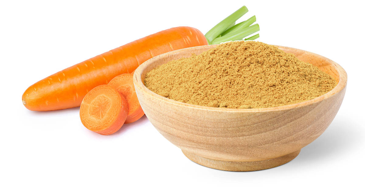 Carrot powder